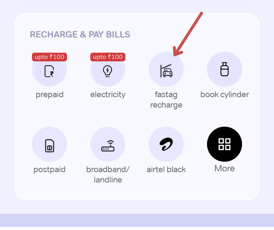 How To Check Fastag Balance in Airtel App