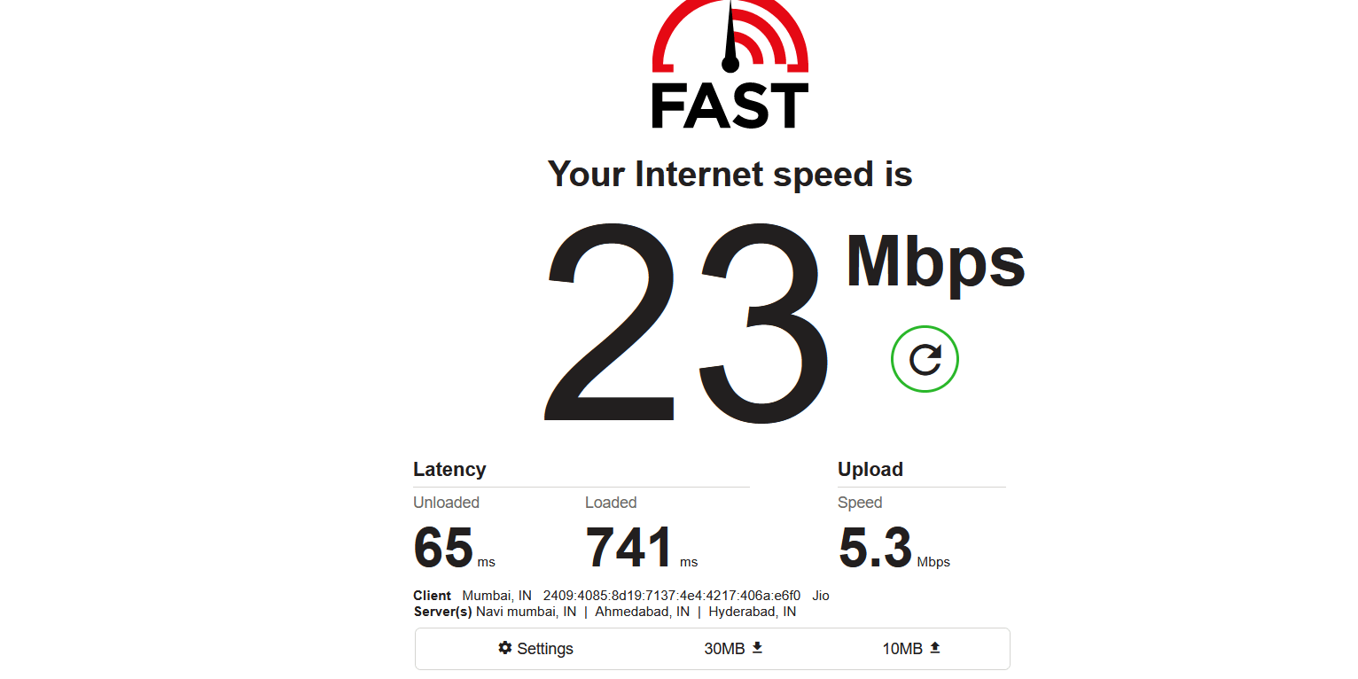 How to check internet speed in mobile 