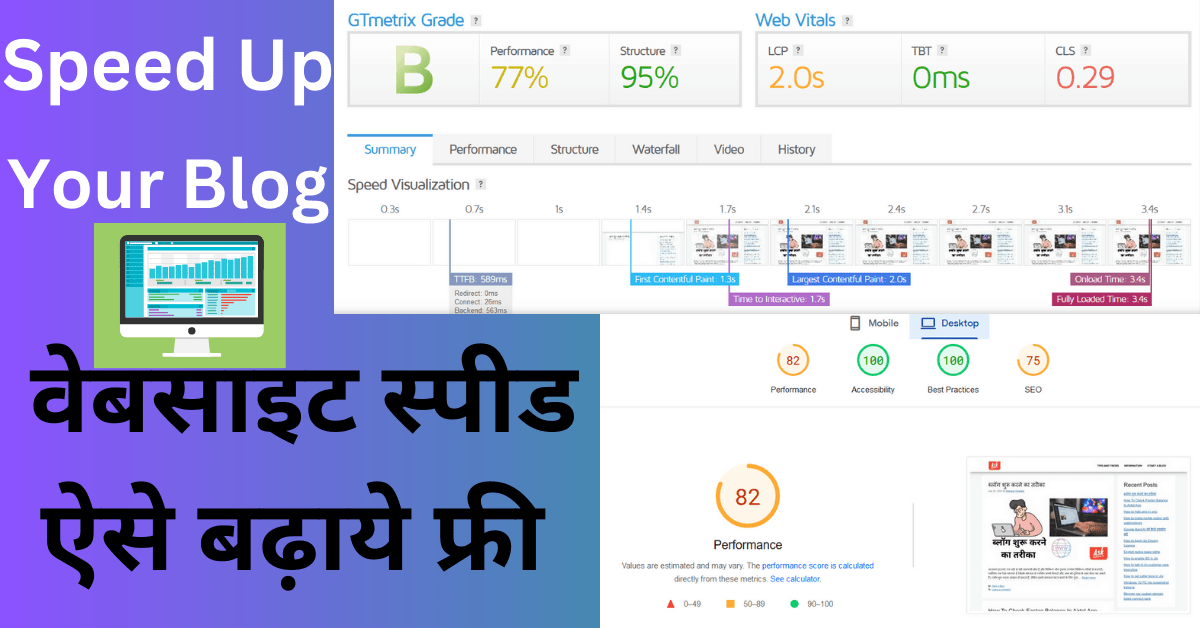 ब्लॉग की स्पीड कैसे बढ़ाएं